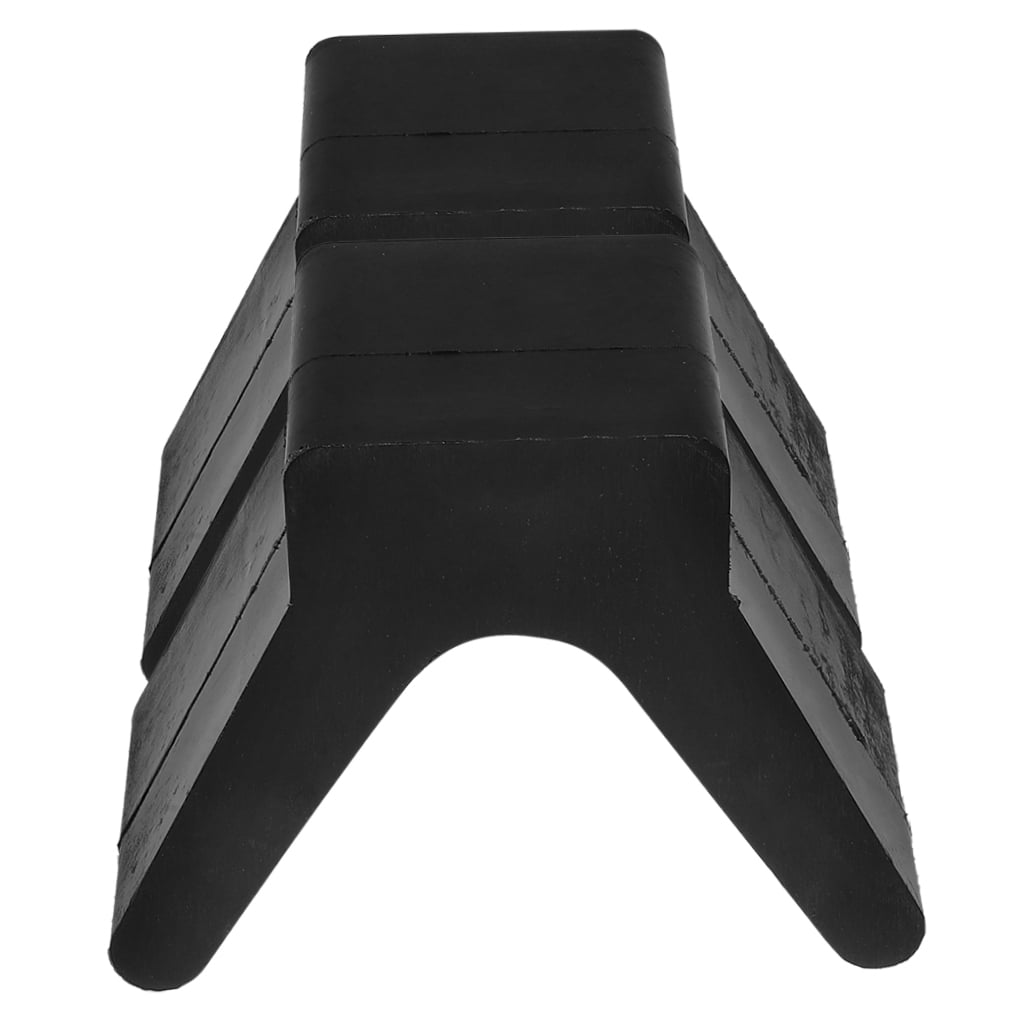 OUNONA 2pcs Convenient Boat Trailer V-Shape Bow Stop Rubber Bow Trailer Accessory For Yacht And Kayak Bow Wear For Dock