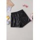thumbnail image 2 of ABPHQTO Shorts de cintura alta de piel sintética con cuentas para mujer, 2 of 5