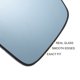 thumbnail image 4 of Reemplazo de vidrio convexo calefaccionado azul del espejo retrovisor derecho para Fiat Ulysse, 4 of 6