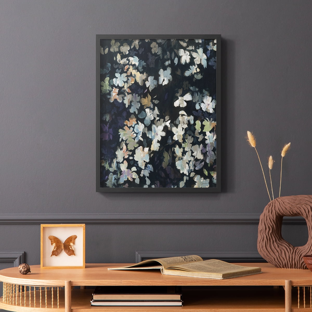 Whirlwind Framed Print in Black Solid Wood 11 x 14 Framed Print