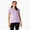 Purple Rose, variant on Women's Cooling Short Sleeve Pocket T-Shirt, Azure Blue, XL