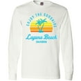 thumbnail image 3 of Inktastic Summer Enjoy the Sunshine Laguna Beach California in Blue Long Sleeve T-Shirt, 3 of 5
