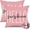 Pink, variant on Outdoor Pillow Covers 18x18 Inch Set of 2 Hello Sunshine Decor Yellow Waterproof Throw Pillow Covers Summer Outdoor Waterproof Pillow Covers Decor for Patio Funiture Garden Sofa Couch 020B