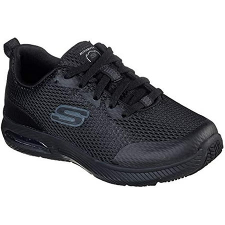 

Skechers Work Women s Dyna Air Slip Resistant Lace-up Sneaker