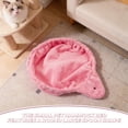 thumbnail image 6 of POPETPOP Pink Cat Hammock Bed Attachment for Cat Tree with Comfortable Round Spoon Design for Indoor Use, 6 of 9