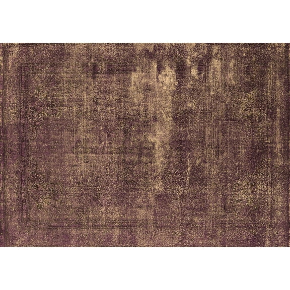 Ahgly Company Indoor Rectangle Persian Brown Bohemian Area Rugs, 5' x 7'