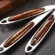 thumbnail image 3 of Espátula para cocinar, espátula de metal ranurada de acero inoxidable 304 para cocina, volteador deslizante resistente con mango ergonómico de fácil agarre, 3 of 6
