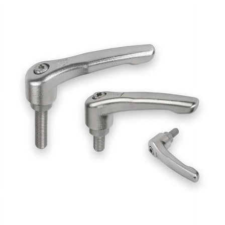 Adjustable Handle, Size: 2 3/8-16X30, Entirely Stainless Steel, Electropolished