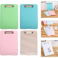 thumbnail image 4 of Nvzi Portable File Case with Clipboard Waterproof File Folder Dust-Proof Document Storage Box for Hospital Doctor Nurse Waterproof File Folder Clipboards（Blue）, 4 of 5