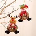 thumbnail image 4 of Adornos navideños de Feliz Año Nuevo, decoraciones de árbol de Navidad, regalo de bricolaje, colgante de árbol de muñeco de nieve de Papá Noel para fiesta en casa, 4 of 4