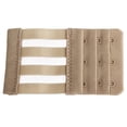 thumbnail image 3 of 3x Bra Extender 3-Hooks Ladies Bra Extension Strap for Strapless Dress Black, 3 of 8