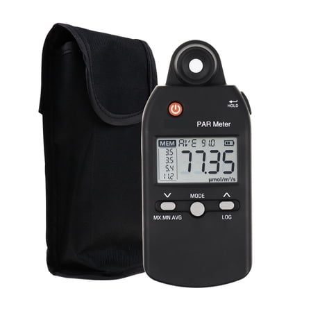 PAR Meter Lux Meter PPFD Full-Spectrum Tester Photosynthetically Active Radiation For Indoor And Outdoor Plants ,High Precision