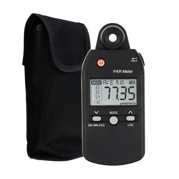 PAR Meter Lux Meter PPFD Full-Spectrum Tester Photosynthetically Active Radiation For Indoor And Outdoor Plants ,High Precision