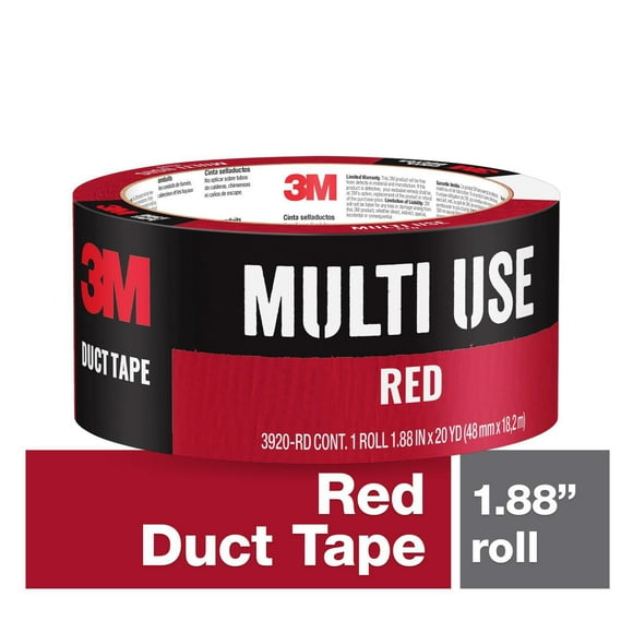 3M™ Multi-Purpose Duct Tape, 3920-RD, Red