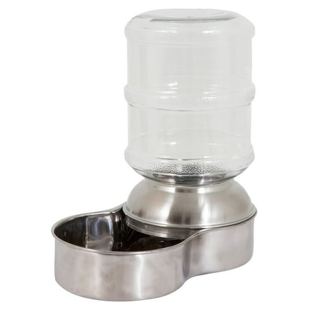 UPC: 0029695243455 | Petmate Small Stainless Steel Replendish Pet Waterer