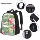 thumbnail image 3 of Fotbe Tropical Flamingo Set Escolar 3 en 1 para Niños - Mochila Duradera con Lonchera Aislante y Estuche para Lápices - Mochila Escolar para Niños y Niñas, 3 of 7