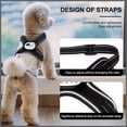 thumbnail image 5 of LAZIOEGR GPS Wireless Dog Fence Electric Adjustable Pet Vest System with 3 Training Modes Rechargeable Containment Collar Reflective Strip for Outdoors Waterproof (5.59 inches / 14.2 cm) Black, 5 of 9