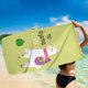 thumbnail image 4 of Fiudx Ofertas del día Toalla de playa de microfibra, súper liviana, colorida, toalla de baño, manta de playa a prueba de arena, toalla multiusos para viajes, piscina, 30 x 60 pulgadas, 4 of 6