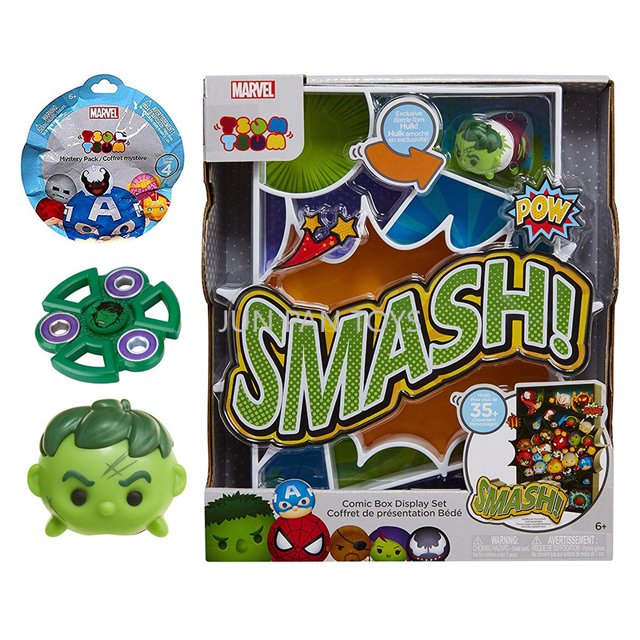 Caja de exhibición de Comics Marvel Smash yangshaomei