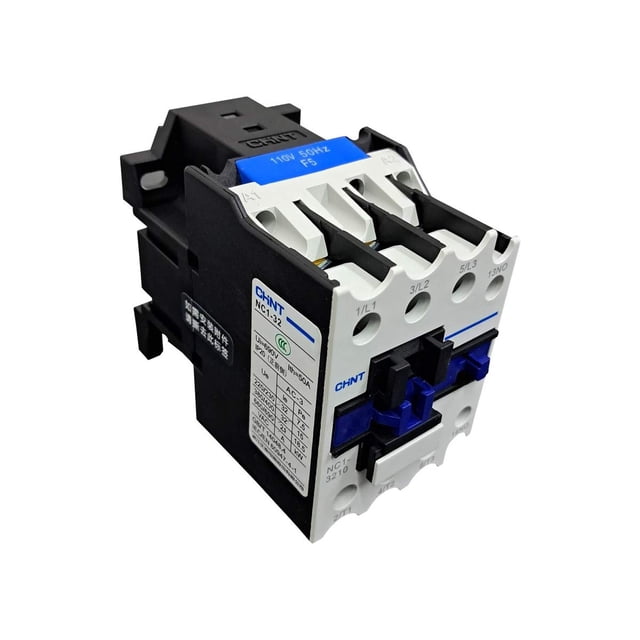 Contactor AC Magnético 3 Fases 32A 110v Uso Industrial negro 110v