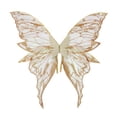 thumbnail image 1 of Alas de mariposa para elfo, ideales para usar en fiestas de disfraces de niños y adultos. Oro, 1 of 9