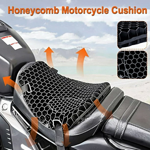 Coussin de siège de moto Gel Pad pour le confort et l'absorption