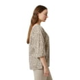 thumbnail image 2 of Chaps Women's Squareneck Peasant Top, 2 of 3