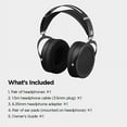 thumbnail image 5 of HIFIMAN SUNDARA Over-ear Full-size Planar Magnetic Headphones with High Fidelity Design Easy to Drive by iPhone /Android comfortable Headband Open-Back Design Easy cable Swapping Black, 5 of 5