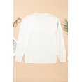 thumbnail image 6 of Women's Beige Holly Jolly Christmas Knit Sweater – Casual Loose Fit for Holiday Gatherings, XL, 6 of 11