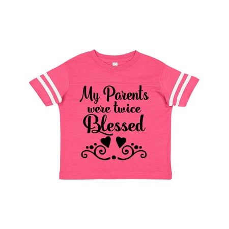 

Inktastic Twins Twice Blessed Gift Toddler Boy or Toddler Girl T-Shirt
