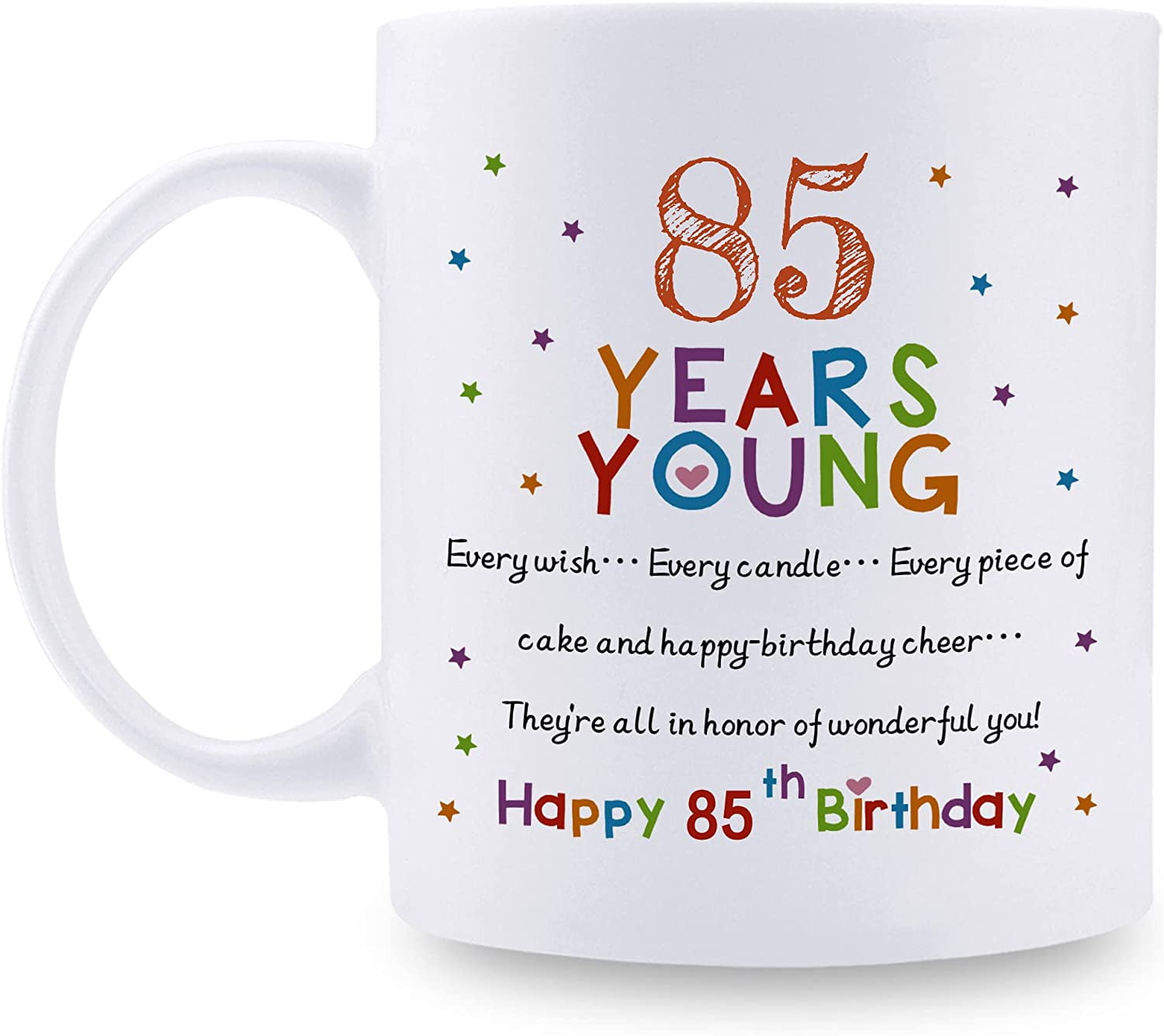 85th Birthday Gifts for Women Men - 85 Years Young Birthday Mug - 85th Birthday Gifts for Grandma Grandpa Mom Dad Friend Sister Brother Uncle Aunt Coworker - 11oz Coffee Mug - Walmart.com