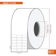 thumbnail image 5 of 24 Rollos de Etiquetas Térmicas Blancas Koovi 27x13 mm - 1200 Etiquetas por Rollo, Perfectas para Oficina, Logística y Más, 5 of 5