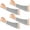 Grey, variant on 2 Pairs Cut Resistant Sleeves Level 5 Arm Protective Sleeve for Thin Skin and Bruising Gardening Sleeve for Men Women