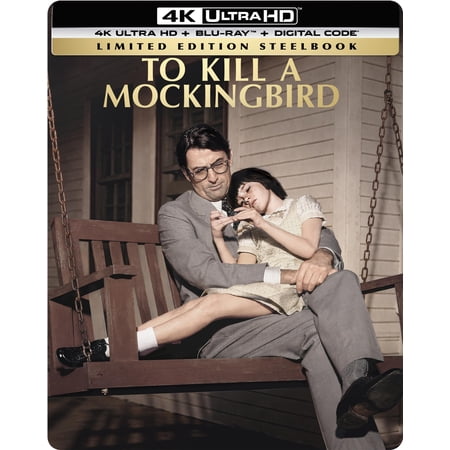 To Kill A Mockingbird (60th Anniversary Limited Edition Steelbook) (4K Ultra HD + Blu-ray + Digital Copy), Drama, Universal