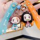 thumbnail image 2 of Llavero De Dibujos Animados Anime Demon Slayer Muñeca La Escuela Colgante Coche Lindo Regalo Gao Jiahui  unisex, 2 of 2