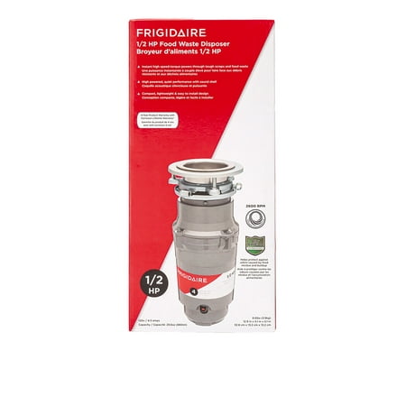 Frigidaire 1/2HP Garbage Disposal - Gray