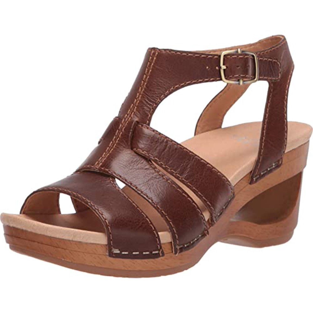 dansko tan sandals