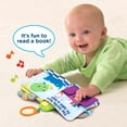 thumbnail image 3 of VTech Peek and Play Baby Book, Soft, Attachable, Great Gift for Baby, 3 of 13