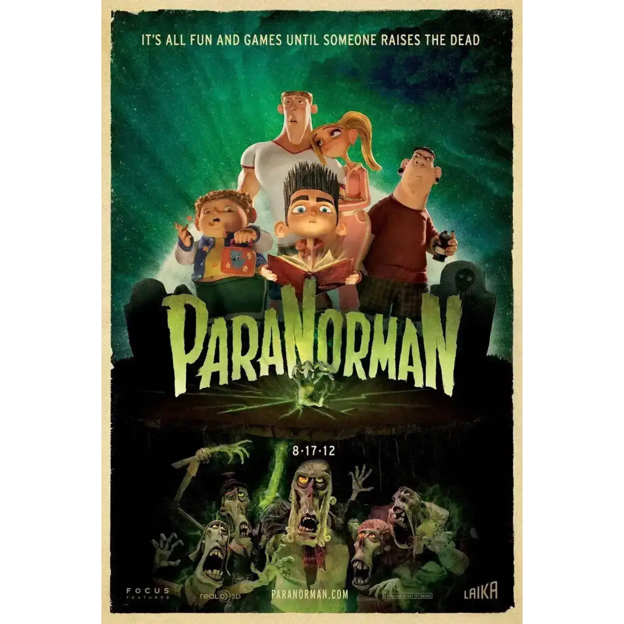 ParaNorman 2012 mini 11x17 movie poster