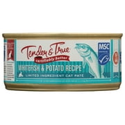 Angle View: TENDER AND TRUE: Cat Fd Whitefish Potato, 5.5 oz