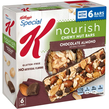 Kellogg's Special K Nourish Chocolate Almond Chewy Nut Bars