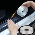 thumbnail image 3 of HSHDLDF Car Stickers Car Door Sill Sticker Protector Multifunction Nano Tape Auto Bumper Strip Car Door Protect Scratchproof Accessories for Car Door Edge Bumper Corner Eyebrow Mirror(50mm*10m), 3 of 7