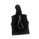 thumbnail image 2 of Sudadera con capucha sin mangas para hombre, accesorios casuales, ropa en miniatura para 6 pulgadas, escala 1/12 Negro, 2 of 9