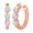 10K Rose Gold, variant on Fine Jewelry 10K Yellow Gold Lab Grown Diamond Hoop Earrings (1 cttw, E-F Color, VS1 Clarity)