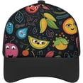 thumbnail image 1 of Fruits and Butterflies Baseball Cap Classic Golf Cap Soft Dad Hat Multicolor Adjustable Low Profile Hat Unisex, 1 of 6