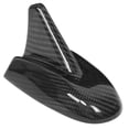 thumbnail image 2 of Embellecedor de cubierta de antena de aleta de tiburón para techo de coche de fibra de carbono seco apto para Maserati Quattroporte/Ghibli 2013-2020 Jadeshay A, 2 of 8