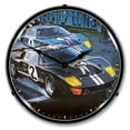thumbnail image 2 of Collectable Sign and Clock GT-40 LED Lighted Premium Wall Clock, 2 of 4