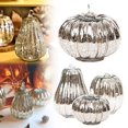 thumbnail image 4 of LED Light Pumpkins Timer Lighted Sparkling Starry Night Glass Pumpkins Fall Halloween Decorations For Home Timer Lighted Pumpkin Decorations For Bedroom Bathroom Hallway, 4 of 8