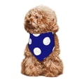 thumbnail image 6 of Bingfone Navy And White Polka Dot -Washable Dog Scarf Triangle Adjustable Puppy Bandana Bib Handkerchief for Medium Large Dog Cat, 6 of 8