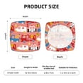thumbnail image 5 of Honeii Cartoon with Traffic Elements Print Square Cushion Cover with Elastic Band & Ties,Sofa Cushion Covers,Furniture Protector for Living Room,Washable Sofa Seat Slipcover-Two Pieces, 5 of 7